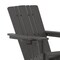 Flash Furniture Gray Adirondack Patio Chairs with Cupholder, 2PK 2-LE-HMP-1045-10-GY-GG - alternate 7